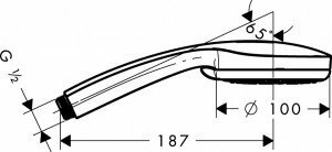 Фотография товара Hansgrohe Croma 28536000