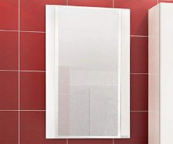 Зеркало 50 см, белое Акватон Ария 50 1A140102AA010