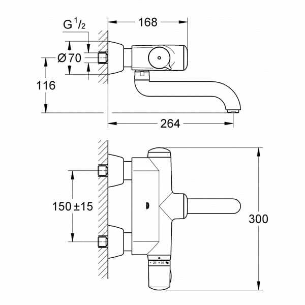 Фотография товара Grohe Europlus E 36239001Gr