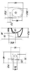 Фотография товара Disegno Ceramica Weg WE454-1