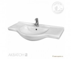 Раковина 95 см Акватон Аквастоун 95 1WH110219