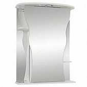 Шкаф-зеркало 55 см, белый, правый, Misty Каприз 55 R Э-Кпр02055-01СвП