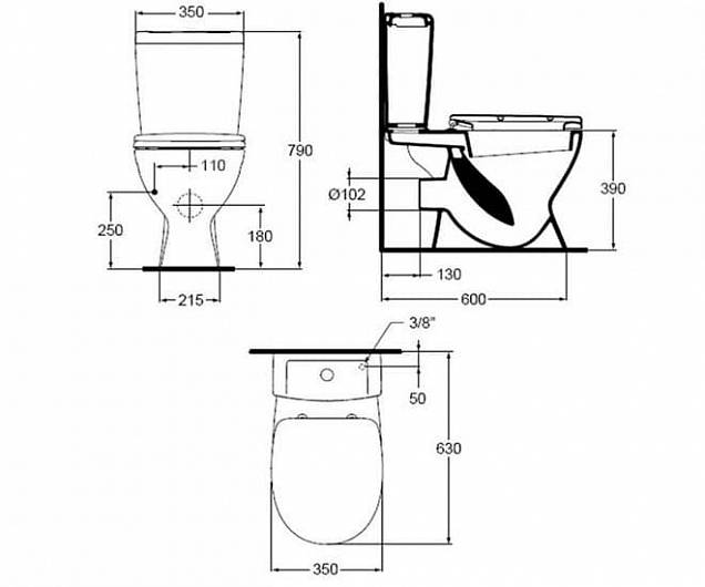 Фотография товара Ideal Standard Eurovit V337001