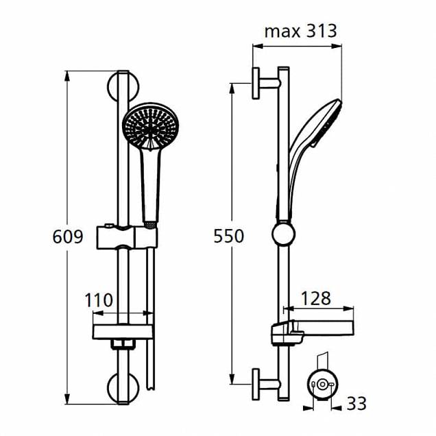 Фотография товара Ideal Standard Idealrain B9415AA