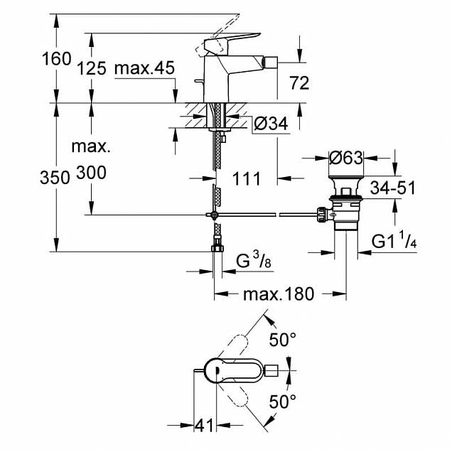 Фотография товара Grohe BauEdge   23331000Gr