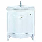 Комплект мебели 85 см, белая, Misty Дайна 85 П-Дай01085-011Пр-K