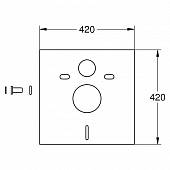 Звукоизоляционный комплект к инсталяции Grohe 37131000