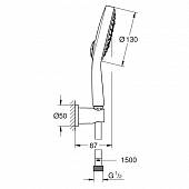 Душевой гарнитур Grohe Power&Soul Cosmopolitan 26174000