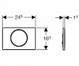 Фотография товара Geberit Sigma 10 115.758.KL.5