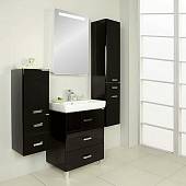 Комплект мебели 80 см, черная, Акватон Америна М 80 1A169101AM950-K