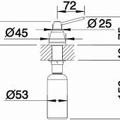 Дозатор жидкого моющего средства Blanco Tiga 510769