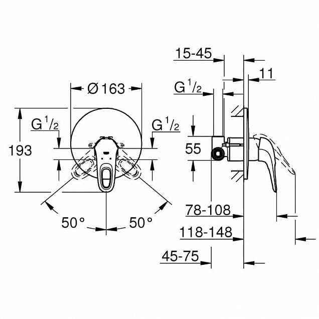 Фотография товара Grohe Eurostyle   33635003Gr