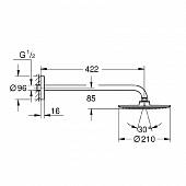 Верхний душ Grohe Rainshower Cosmopolitan 26171000