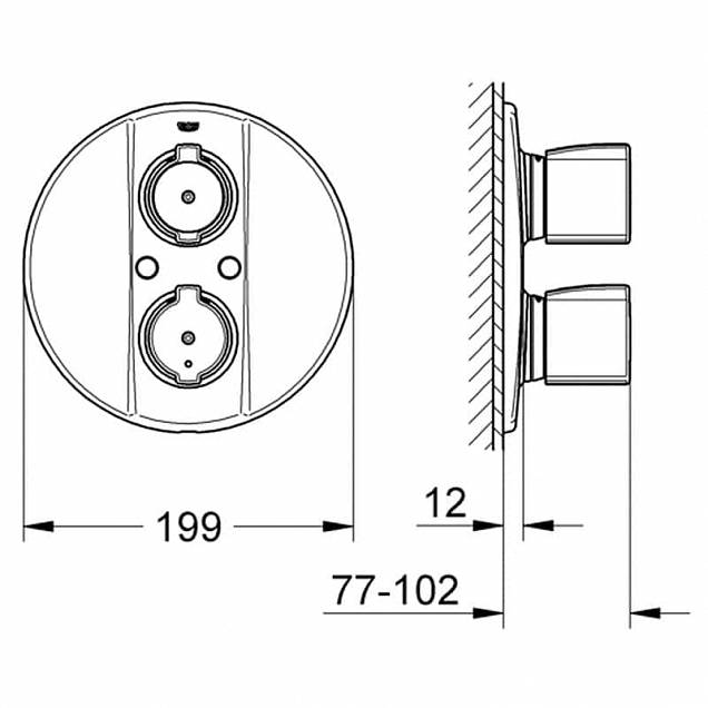 Фотография товара Grohe Grohtherm 19417000Gr