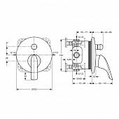 Смеситель для ванны Ideal Standard Ceraplan A4712AA