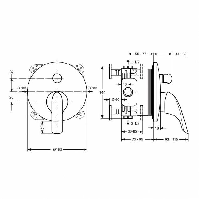 Фотография товара Ideal Standard Ceraplan   A4712AA