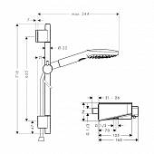 Термостат с душевым набором Hansgrohe ShowerTablet Select 27026000