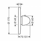 Термостат Hansgrohe Ecostat 15710000