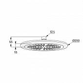 Душ верхний Kludi Freshline 675110500 