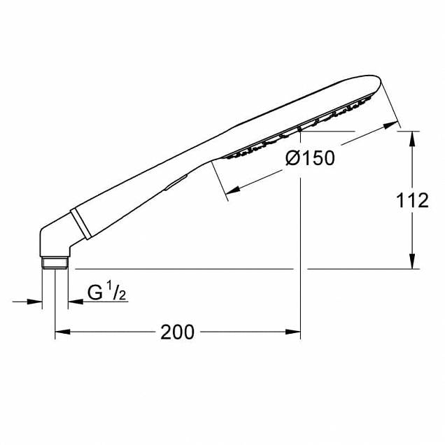 Фотография товара Grohe Rainshower Icon 27633000Gr