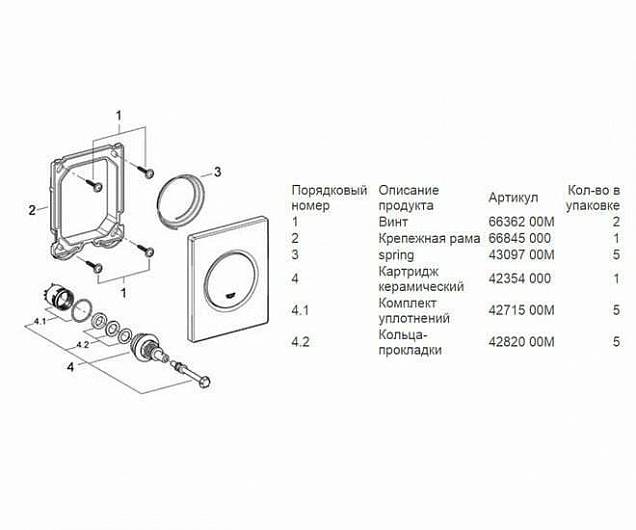 Фотография товара Grohe Nova Cosmopolitan 38804000Gr