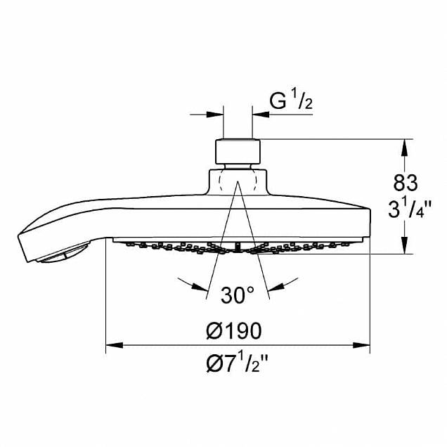 Фотография товара Grohe Power&Soul Cosmopolitan 27765000Gr