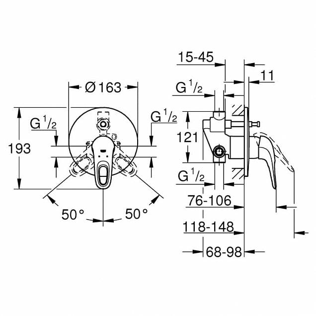 Фотография товара Grohe Eurostyle   33637003Gr