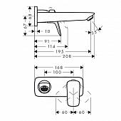 Смеситель для раковины Hansgrohe Logis 71220000