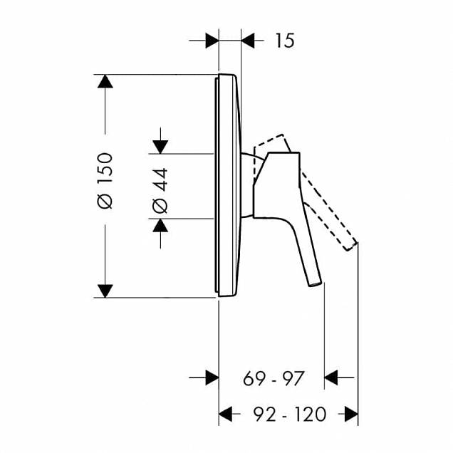 Фотография товара Hansgrohe Talis S 72605000