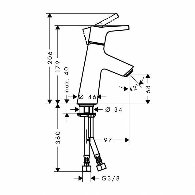 Фотография товара Hansgrohe Talis S 72014000