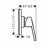 Смеситель для душа Hansgrohe Logis Loop 71612000