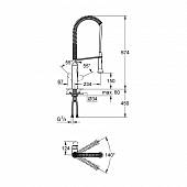 Смеситель для кухни Grohe K7 32950000