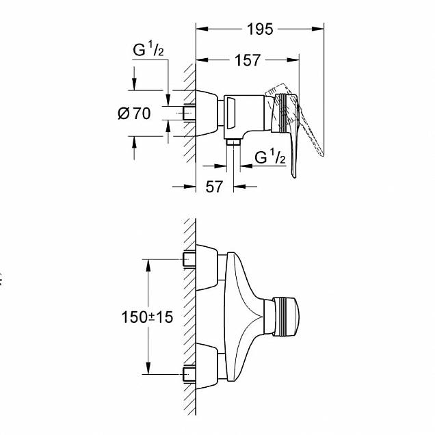 Фотография товара Grohe Europlus 33577001Gr