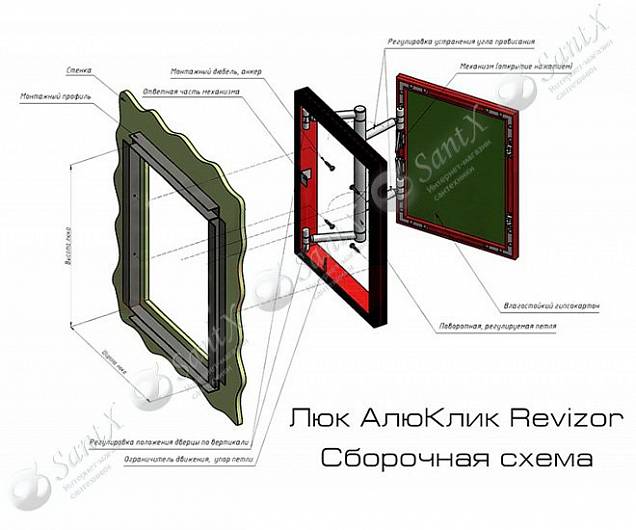 Фотография товара Колизей Технологий АлюКлик Revizor АКЛ 60/40