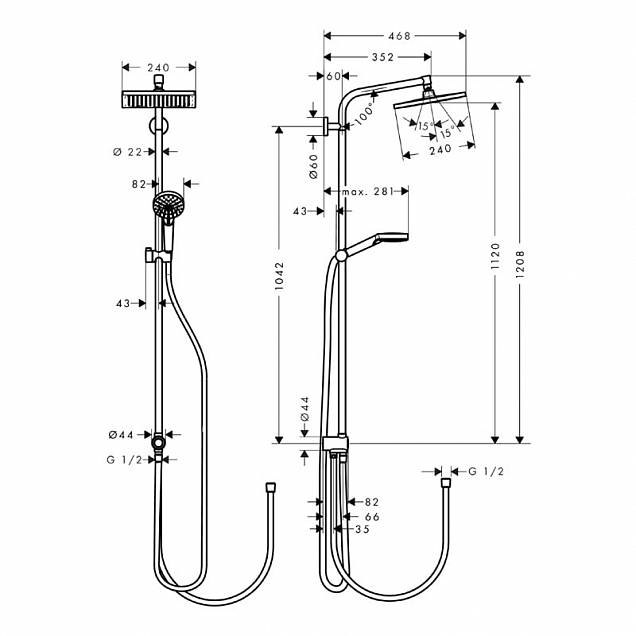 Фотография товара Hansgrohe Crometta 27289000