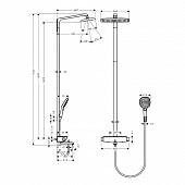 Душевая система Hansgrohe Raindance 27113000