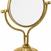 Зеркало косметическое, 18 см, с увеличением, золото, Migliore Mirella ML.MRL-1300.DO