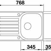 Мойка из нержавейки Blanco Lantos 45S-IF Compact 519059