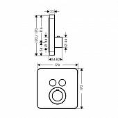 Термостат Hansgrohe ShowerSelect 36707000