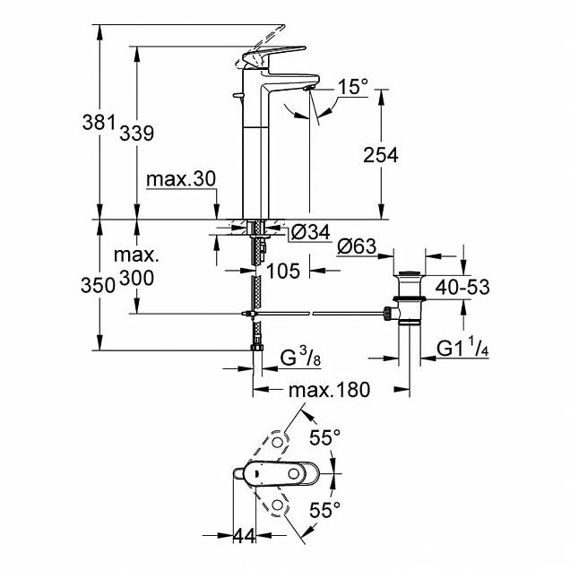 Фотография товара Grohe Europlus 32618002Gr