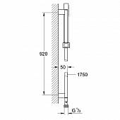 Душевой гарнитур Grohe Euphoria Cube 27700000