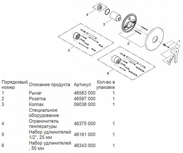 Фотография товара Grohe Lineare   19296000Gr