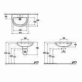 Раковина 65 см  Ideal Standard Washpoint W418201