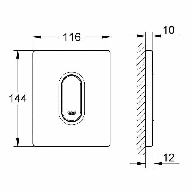 Фотография товара Grohe Arena Cosmopolitan 38857000Gr