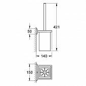 Туалетный ёршик Grohe Allure Brilliant 40500000