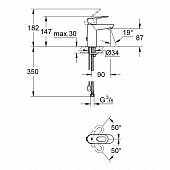 Смеситель для раковины (цеп) Grohe BauLoop 23336000