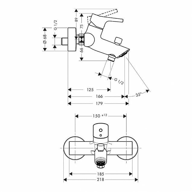 Фотография товара Hansgrohe Talis S 72400000