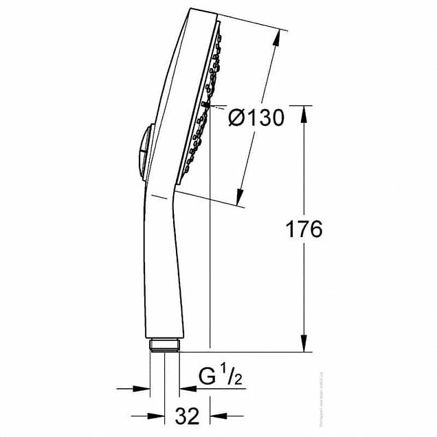 Фотография товара Grohe Power&Soul Cosmopolitan 27664000Gr