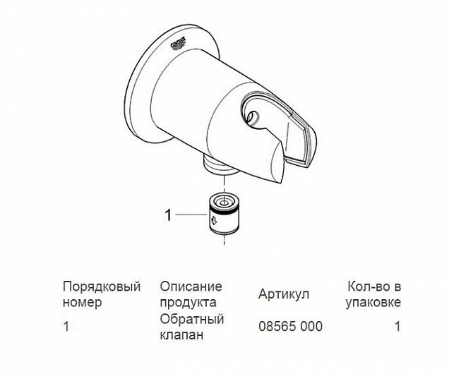 Фотография товара Grohe Movario 28406000Gr