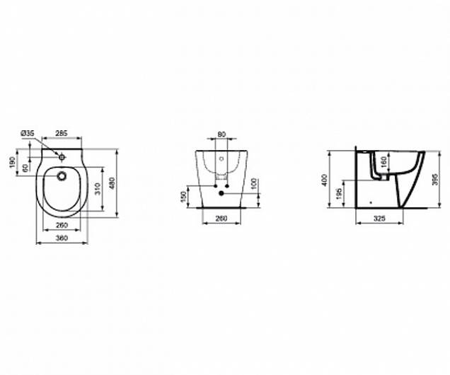 Фотография товара Ideal Standard Connect Space E120001